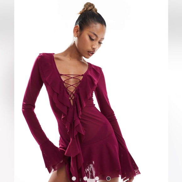 MURCI Mesh Dress - Picture 1 of 7